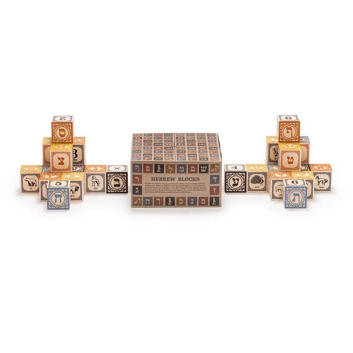 Uncle Goose - Hebrew ABC Blocks3