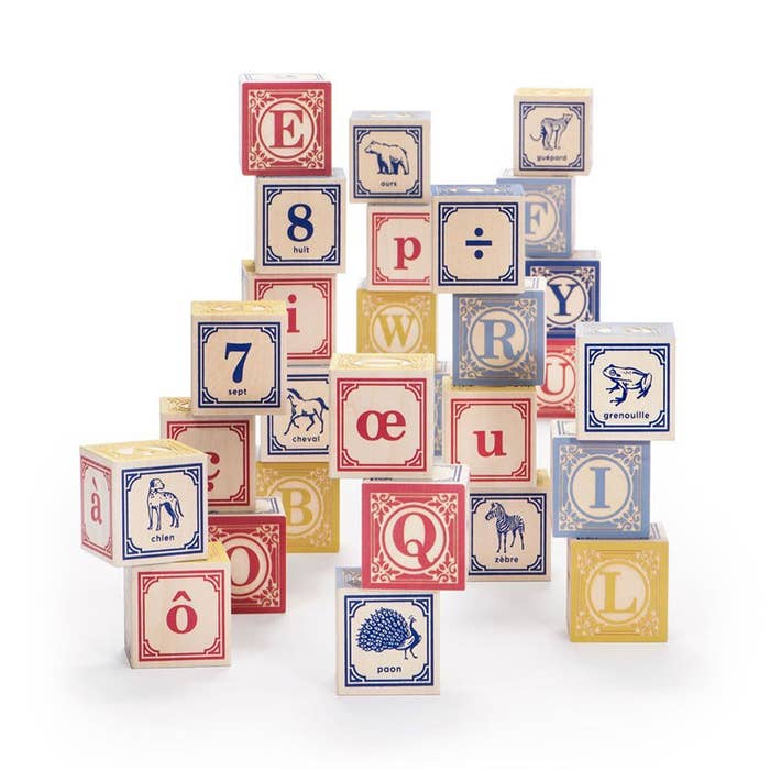Uncle Goose-French ABC Blocks 