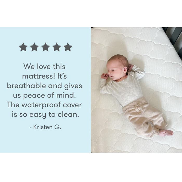Newton Baby - Waterproof Crib Mattress - LS - 8