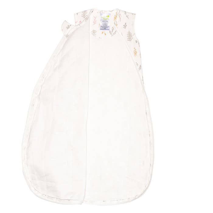 Bamboo Quilted Sleep Bag Print (2.5 TOG) - Wheats  3