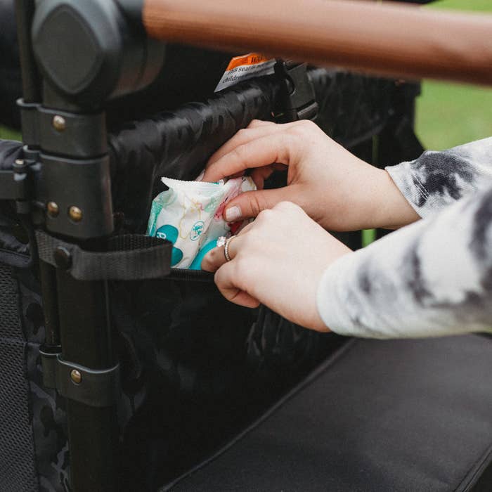 W2 Luxe Double Stroller Wagon Lifestyle 9